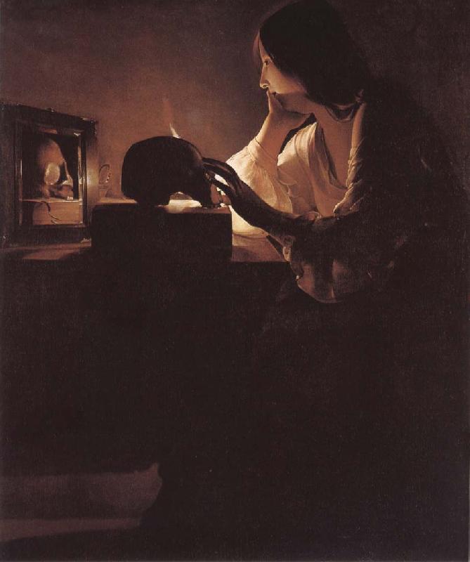 Georges de La Tour The botfardiga Maria Magdalena